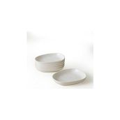 Prime Mat Beyaz Yemek Tabağı 23 cm 6 Adet - 0,5 L