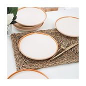 Prime Mat Krem Pasta Tabağı 22 cm 6 Adet - 0,035 gr