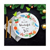 Prime New Wonderful Time Servis Tabağı 26 cm 21657 - Option-1 - 51R-Turuncu