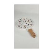 Prime Saplı Porselen Pişirme Tabakları, Meyve, Salata, Sunum Tabağı (Kelebek) - 0,5 L