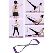 Privo Pilates Egzersiz Direnç Lastiği Jimnastik Spor Lastiği Yoga Fitness Antrenman Bandı - 1 Adet - Çok Renkli