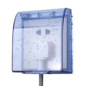 Priz Kapağı, Banyo Lavabo Islak Priz Koruma Kapağı, Sudan Koruyan Kapak, Açılır Kapanır, Priz Soket Koruyucu,