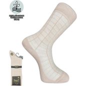 Pro Çorap Atlas Modal Erkek Çorabı Bej (18139-R2) - 1 Beden - Çok Renkli