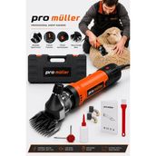 Pro Müller Alman Pro Seri Çelik Şanzumanlı Bakır Sargılı Isınmaz Motor Çift Soğutmalı Sistem Koyun Kırkma Makinesi