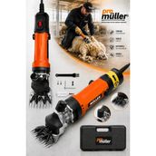 Pro Müller Alman Pro X-Shear Çelik Şanzumanlı Bakır Sargılı Isınmaz Motor Çift Soğutmalı Sistem Koyun Kırkma Makinesi
