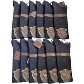 Pro; Norfolk Ince Yün (Bambu-Yün) Erkek Çorap; Dikişsiz; Asorti 12'li Paket (41-44) - 41 - 44