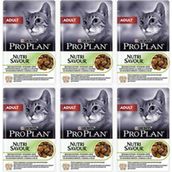 Pro Plan 6x85 gr Nutri Savour Kuzu Etli Yaş Kedi Maması