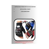 Probiker Tam Koruma Yarım Eldiven - Motosiklet Eldiven