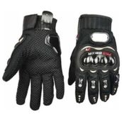 Probiker Unisex Siyah Korumalı Motosiklet Eldiveni