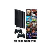 ProGameX Ps3 500 GB Süper Slim Oyun Konsolu 40 Dijital Oyun Kapasitesi İle Eğlenceli Deneyim