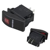 Projektör Sembollü Işıklı 3 Pinli On-off 12-24v Marin Switch