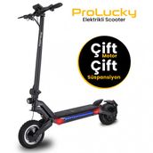 ProLucky Off Road Çift Motorlu ve Çift Süspansiyonlu Elektrikli Scooter