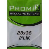 Promix Bakliyat Poşeti 25x42 cm 3'lük 1 kg - Şeffaf