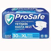 Prosafe 30'lu XL Tekstil Yüzeyli Belbantlı Hasta Bezi