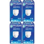Prosafe 4 Paket 30'lu XL-Extra Large Emici Külot Hasta Bezi