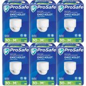 Prosafe 6 Paket 30'lu Orta-Medium Emici Külot Hasta Bezi