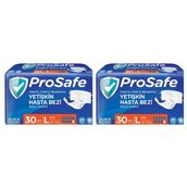 Prosafe 60'lı 30x2 L Belbantlı Yetişkin Hasta Bezi