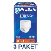 Prosafe Emici Külot L 30x3 Adet Yetişkin Hasta Bezi
