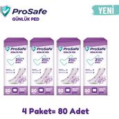 Prosafe Extra Uzun 20x4 Paket 80 Adet Günlük Ped