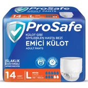 Prosafe Yetişkin Large 110-150 cm 14 Adet Emici Külot