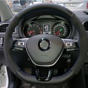Protec Deri - Alcantara Model Dikişli Direksiyon Kılıfı