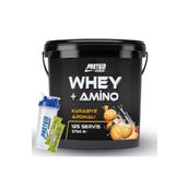 Protein Zamanı Whey + Amino Protein Tozu 3750 Gr 125 Servis Kurabiye Aromalı