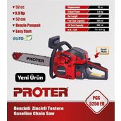 Proter PGS 4250 EU Benzinli Ağaç Kesim Motoru