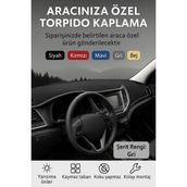 Proton Gen-2 (2004-2011) - 3D Torpido Koruma Kılıfı - Ön Göğüs Kaplama - Gri Şerit Trobus Gen