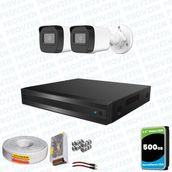 Provzen Hikvision RV 2 Kamera 500GB HDD Güvenlik Kamerası