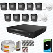 Provzen Hikvision RV 9 Kamera 1TB HDD Güvenlik Kamerası