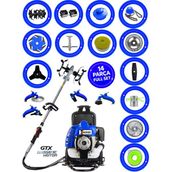 Prowackers German KX-8500 Prox Sırt Tırpan+ Akrobat Çapalama + Toprak Eşeleme 14 Parça Biçici Setli - renk