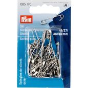 Prym Çengelli Iğne 19-50 mm 085170 - Gümüş - Boyutlar: 19 mm, 23 mm, 27 mm, 38 mm, 50 mm ve 57 mm