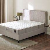 Puffy Double Support 90x190 cm Plus Yatak Baza Başlık 3'lü Set