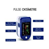 Pulse Oksimetre Parmak Tipi 2 Adet Kan Oksijen Seviyesi Ölçer Kullanımı Kolay