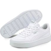 Puma 380147-02 Skye Clean Beyaz Kadın Spor Ayakkabı