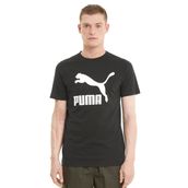 Puma 53008801 Classics Logo Tee Erkek Siyah Günlük Stil Tişört
