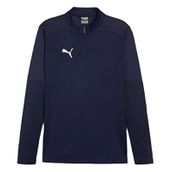 Puma 65855106 Lacivert Teamfinal Training 1/4 Zip Erkek Futbol Antrenman Uzun Kollu Üst