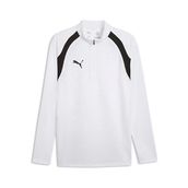 Puma 65967904 Teamfinal26 Training 1/4 Zip Beyaz Futbol Antrenman Uzun Kollu Erkek T-shirt