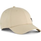 Puma Erkek Beyzbol Şapkası Metal Logolu 6 Panel Geri Dönüştürülmüş Malzeme ile Tasarlandı - Ekru