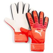 PUMA FUTURE Play JR NC Unisex Yetişkin Eldiven, Glowing Red-PUMA Red-Black, 5