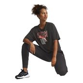 Puma Graphic Kısa Kollu Crop Siyah Kadın T-Shirt