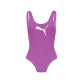 PUMA PUMA SWIM WOMEN SWIMSUIT 1P Kadın Mayo, Magenta, S