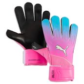 PUMA PUMA ULTRA Play RC Unisex Yetişkin Eldiven, Ultra Blue-Poison Pink-Lime, 10