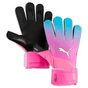PUMA PUMA ULTRA Play RC Unisex Yetişkin Eldiven, Ultra Blue-Poison Pink-Lime, 4