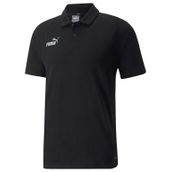 Puma Teamfinal Casuals Polo Siyah Erkek Futbol Polo Tişörtü