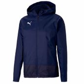 Puma Teamgoal 23 Training Rain Jacket Lacivert Erkek Futbol Antrenman Yağmurluk
