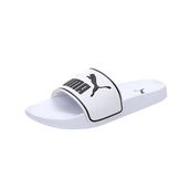 PUMA Unisex Leadcat 2.0 Slide sandalet, Puma Beyaz Puma Siyah, 35.5 EU
