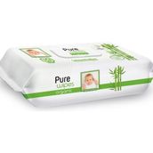 Pure Baby 60x36 2160 Yaprak Organik Bambu Özlü Islak Havlu Mendil