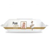 Pure Baby 90'lı 1 Paket Organik Pamuklu Islak Havlu