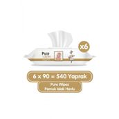 Pure Baby Organic 90x6 Adet Islak Mendil